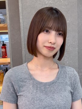 ロンド 表参道店(Lond) ◇ボブ 縮毛矯正 顔周りカット 表参道 髪質改善