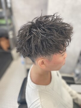 リプレイ 草津店(RIPLAY) ニュアンスパーマ/韓国マッシュ/スパイキーショート/MEN'S