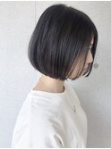 【morio成増/児玉】前髪無し 黒髪ボブ