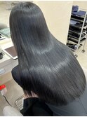 安積髪質改善トリートメント顔周りレイヤーカットベージュカラー