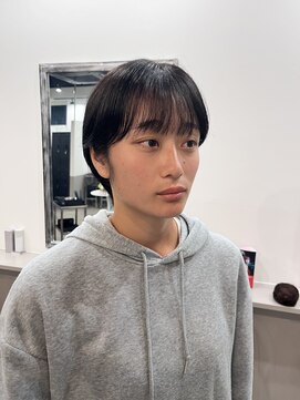 ドッグスター(dog star) マッシュショートメンズライク骨格矯正カット 登戸/向ヶ丘遊園