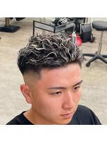 フライ 東通り店(Frei)&nbsp;ホワイト極道パーマ