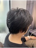 小顔ショート【#川口駅#ショート#レイヤーカット#髪質改善】