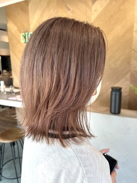 エイト 沖縄豊崎店(EIGHT toyosaki) 【EIGHT 豊崎】お客様スタイル_中明度ベージュ