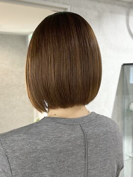 ラック(LUCK) 髪質改善/船橋/くすみベージュ/ボブレイヤー