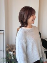 シーソー(SEA SAW)&nbsp;ミディアムレイヤー/顔周りカット