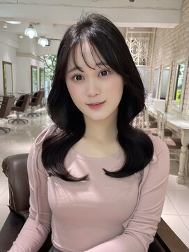 フォルテ 表参道店(FORTE) 【フォルテ千鶴】黒髪/前髪ストレート/縮毛矯正/髪質改善