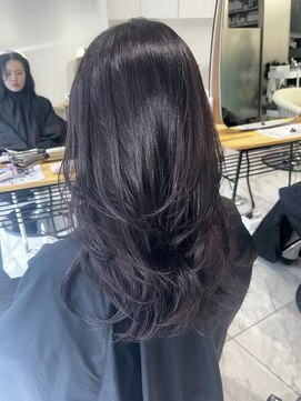 ゼスト ジグ(ZEST ZIGU) レイヤーカットラベンダーブラウン／吉祥寺anna