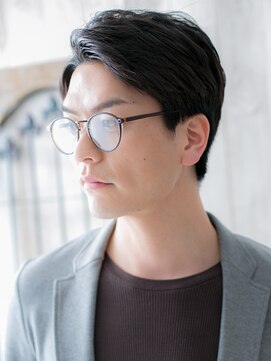 トニーアンドガイ メン 与野駅前店(TONI&GUY MEN) ナチュラル爽やかスーツ社会人ツーブロックメンズカットk与野