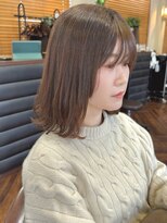 ビール 今泉店(BEER)&nbsp;【BEER 山崎雄太朗】乾かすだけでツヤ感◎ストカール無造作ボブ