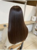 乾かすだけでまとまる髪へ。髪質改善ストレート