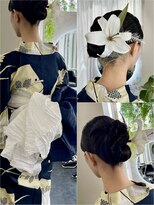 コアブラン 原宿 明治神宮前(CORE blanc) 浴衣ヘア/浴衣着付け/花火大会/夏祭り/ヘアセット/明治神宮前