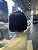 エマ ネクサス(EMA NEXUS)&nbsp;【ミニボブ】パツッとした毛先で魅せる首元スッキリお洒落ヘア