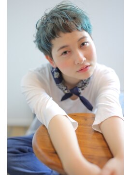 チマコッピ(cimacoppi) やわらかマッシュショート　バンダナ