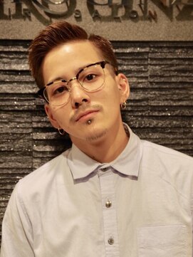 ヒロギンザ 五反田店(HIRO GINZA) かき上げ７：３ショートレイヤー＜理容室＞