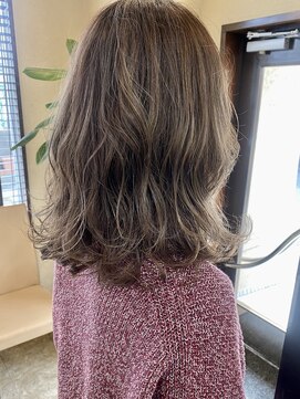 サロンアオ(salon ao) salon ao　リアルスタイル  アッシュベージュ