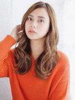 ウル 吉祥寺(ulu)&nbsp;かきあげバングのリバースカールスタイル