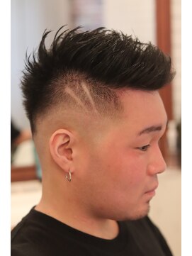 サードプレイス(Third Place) フェード、ラインスタイル