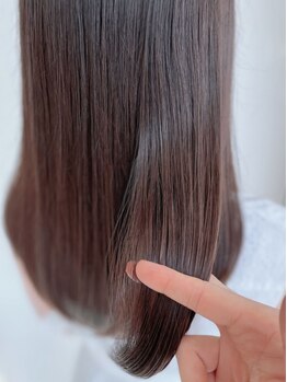 ヘアアンドフェイシャル ヴィトリーノ(Hair & Facial Vitrine)の写真/髪に触れた瞬間に感じる“感動”理想の“なりたい”髪を叶える☆最先端の反応型パーソナルトリートメント！