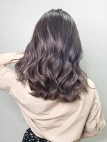 キューミー(Qmee)&nbsp;２０代３０代でも◎韓国風くびれヘア☆ブルーラベージュ☆