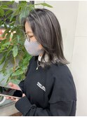 ナチュラルグレージュハイライト