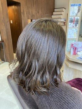 ロックワークオレンジ 西中島店(ROCK WORK ORANGE) 透け感たっぷり暗髪カラー☆