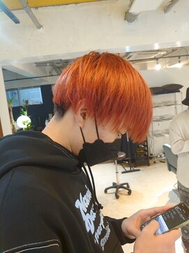 アヤメ(ayame) メンズハイトーン_イルミナ_ケアブリーチ_東久留米4