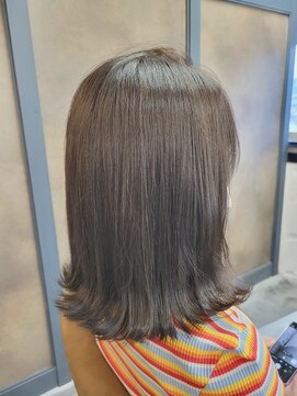 ベレッタ 松井山手店(veretta.) 【定番】外ハネミディアム♪   【増尾 久美】