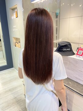 ヘアー ミッション 心斎橋店(hair Mission) 艶髪ピンクカラー