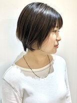 フォーク FOLK&nbsp;【FOLK】透明感ダークグレージュ☆似合わせ前下がりレイヤーボブ