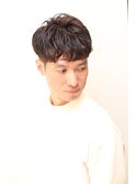 ツーブロック/パーマ/メンズパーマ/スパイラルパーマ