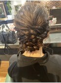 ヘアセット/ヘアアレンジ/ハーフアップ/ポニーテール/アップ