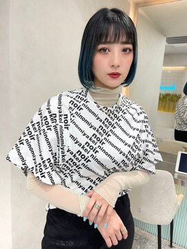 ロンド マーレ 天神大名店(Lond mare) 艶髪　ロングヘア　韓国ヘアレイヤーカット　福岡天神　前髪あり