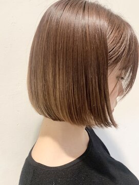 アッシュ 久我山店(Ash) 縮毛矯正内巻きボブ