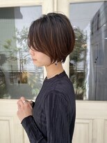 ネイビー(NAVY) ショートカット/ショートヘア/ショートボブ/30代40代50代/堺市