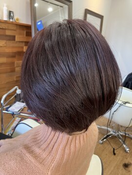 フリー(Free) 30代40代50代60代ショートボブ/丸みショート/ボブ