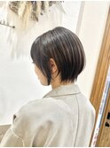 八戸グレージュショートシークレットハイライト20代30代40代