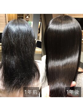 カミケンガレリア(kamiken. galleria) 乾かすだけで収まる艶髪ストレート上品綺麗【カミケンガレリア】