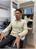 オールバック