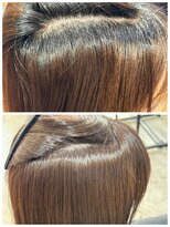 アールヘアー(ar hair) 明るい白髪染めBeforeとAfter