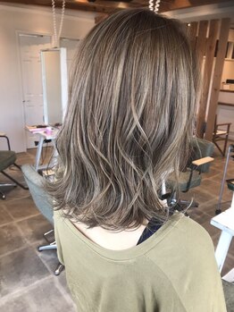 オーブ ヘアー シャルム 静岡店(AUBE HAIR charme)の写真/【アディクシーカラー+カット¥8500】紫外線や退色から守り、外国人風カラーが大人気のアディクシーカラー