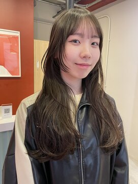 ローレン(LOREN) 透明感髪質改善ベージュダブルカラーミルクティーグレージュ