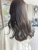 キートス 高知店(kiitos)&nbsp;オリーブベージュ/ブリーチ無し/透明感カラー