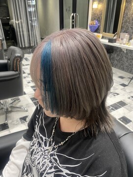 ゼノ(Xeno) ワンポイントメッシュウルフ