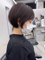 ジルブラン(JIL BLAN) ハイライトバレイヤージュダブルカラーショートカット30代40代