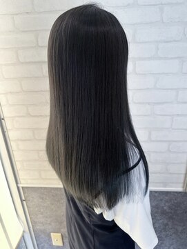 ルノン シェリー(LUNON cheliy) ダークブルージュ/ブリーチ無し/髪質改善/ロング/ストレート