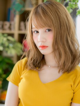 カバーヘア ブリス 戸田公園西口店(COVER HAIR bliss) ことりベージュ外国人風シースルーバングc6戸田公園10代20代30代