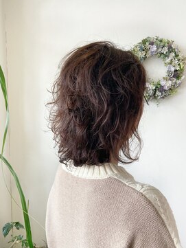 ケイズプラスカラン(HAIR AND MAKEUP K's PLUS calin) ウルフパーマ