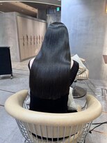 アンフィニー 仙台(ANFINI)&nbsp;仙台髪質改善縮毛矯正韓国レイヤーカット前髪くびれヘア学割U24