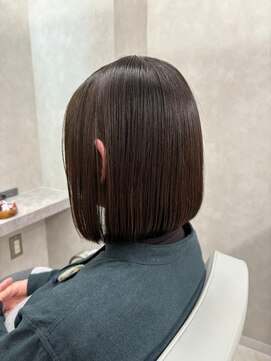 ロウ 札幌(ROW) 。似合わせカット/個室サロン/美髪縮毛矯正/まとまるボブ